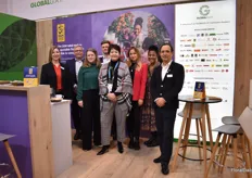 The teaming GlobalGAP. During the show, they presented their new sustainable solutions at the IPM Essen.